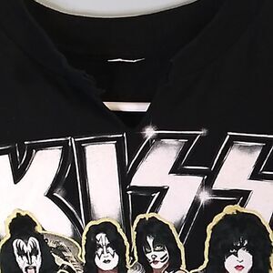 KISS band tour t shirt
